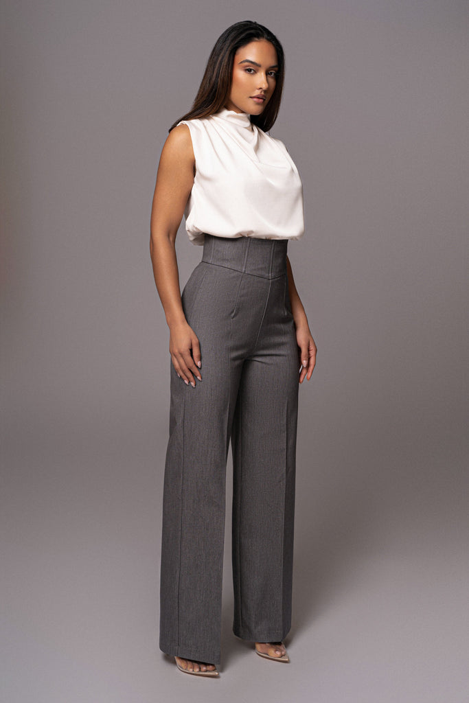 Grey Novena Woven Pants