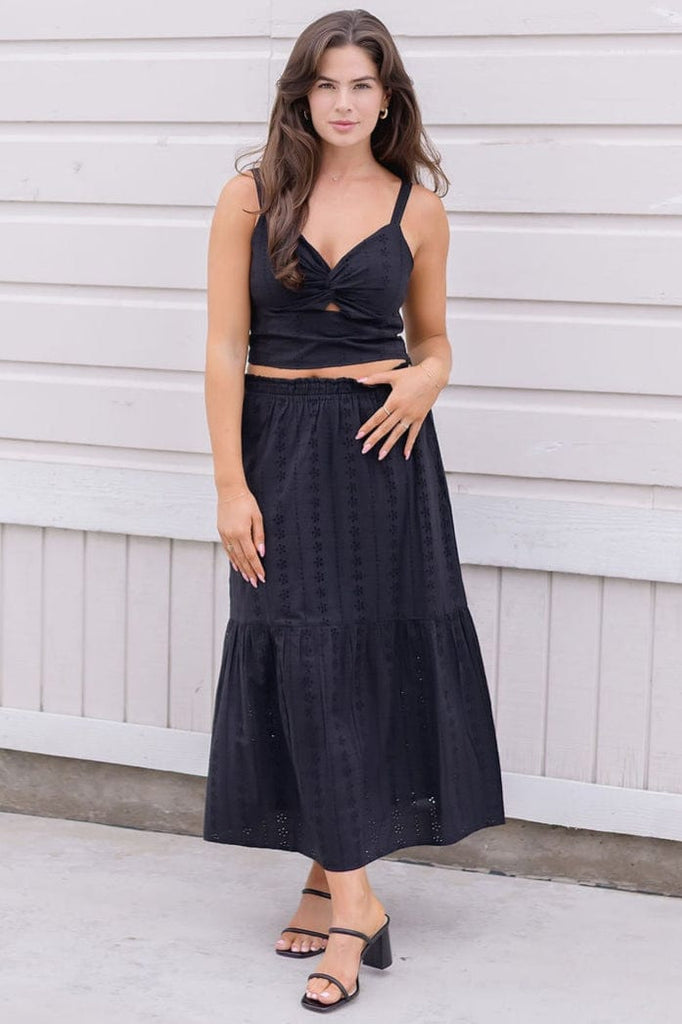 Veronica Eyelet Tank