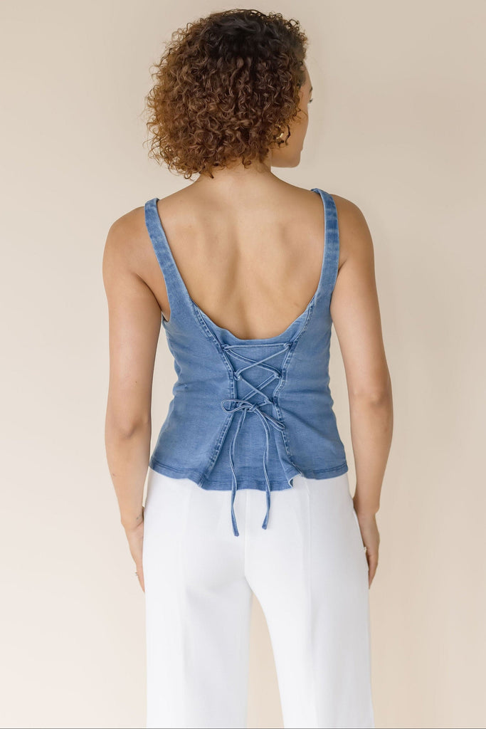 A Moment In Time Denim Vest